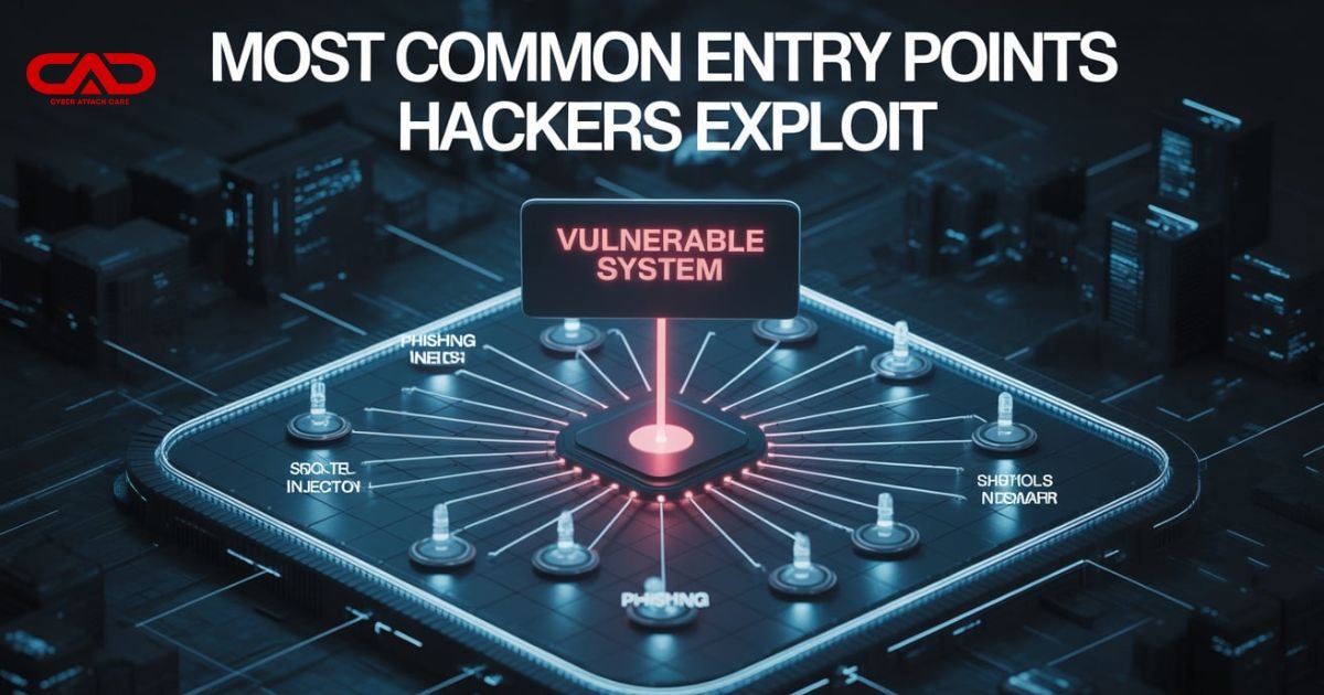 Most Common Entry Points Hackers Exploit