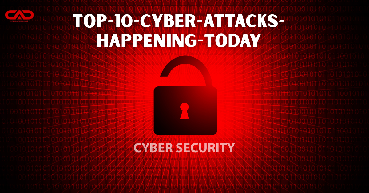Top 10 Cyber Attacks Happening Today